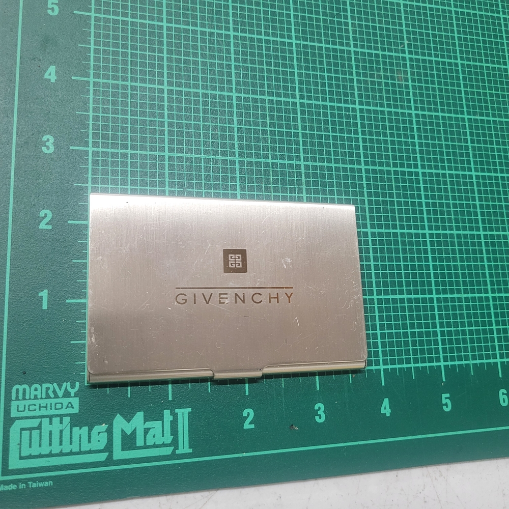 Givenchy Silver Card Holder